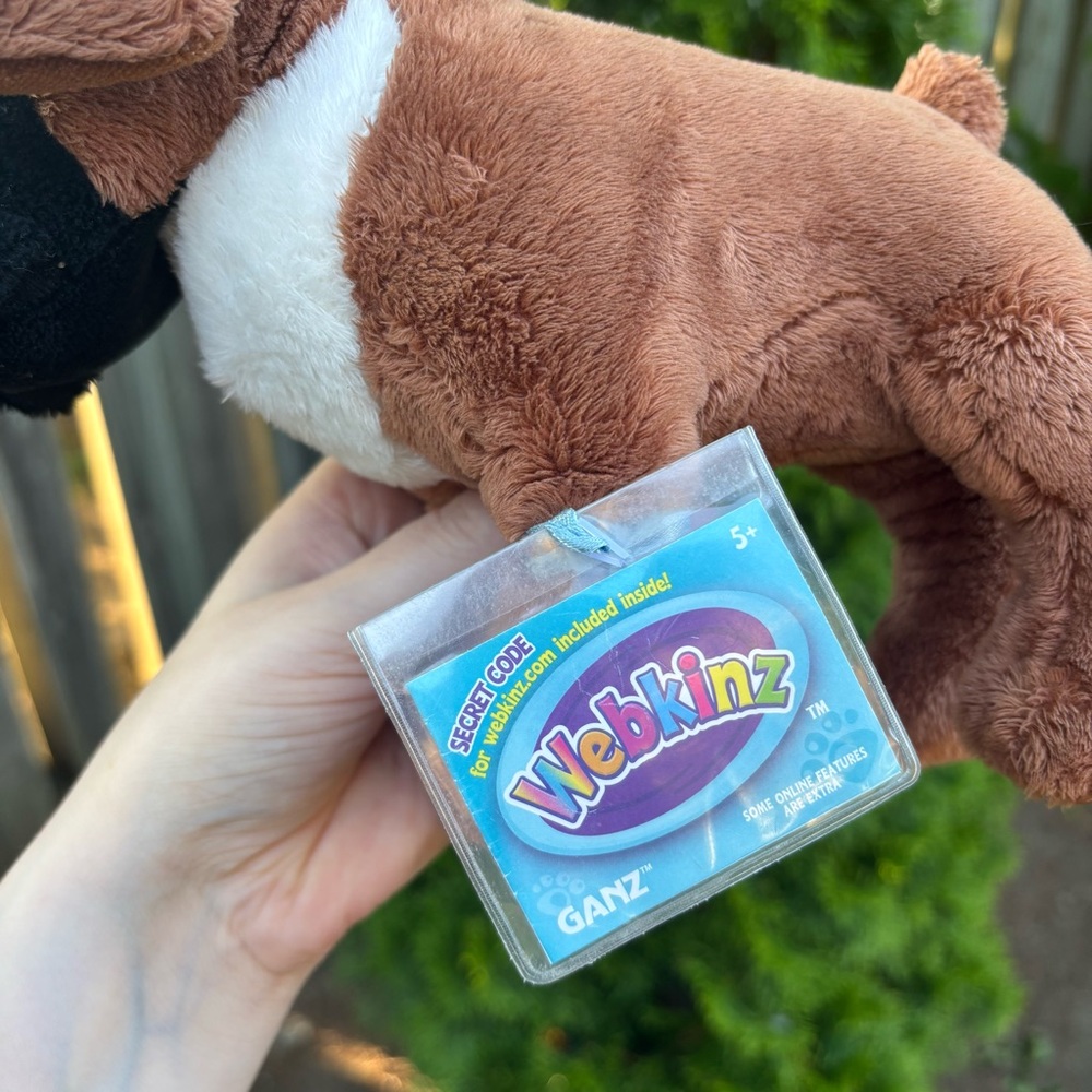 Webkinz Boxer Plush With Code - Picture 6 of 9